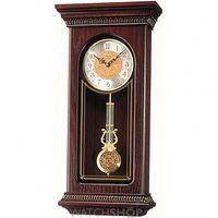 Seiko Clocks Pendulum Long Wooden Case Wall Clock QXH008B