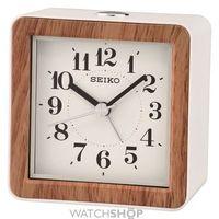 seiko clocks bedside alarm clock qhe131b