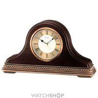 Seiko Clocks Wooden Mantel Alarm Clock QXE017B