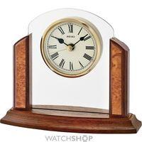 Seiko Clocks Wooden Mantel Clock QXG148Z
