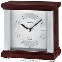 Seiko Clocks Wooden Mantel Alarm QXW247B