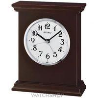 Seiko Clocks Wooden Mantel Alarm QXE053B