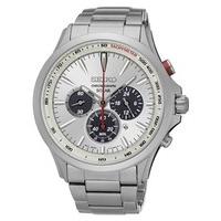 Seiko Mens Solar Chronograph Watch