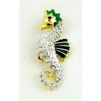 sea horse brooch