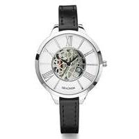 Sekonda Ladies Skeleton-Dial Slim Watch