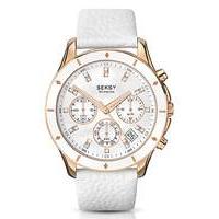 seksy ladies chronograph watch