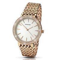 Sekonda Ladies Rose Tone Bracelet Watch