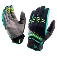 SealSkinz Dragon Eye MTB Gloves anthracite/leaf/lime