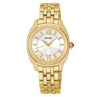 Seiko Ladies Gold Plated Watch SRZ428P1