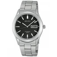 seiko mens titanium bracelet watch sgg599p1