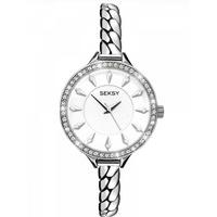 Seksy Ladies Silver Embrace Bracelet Watch 2070