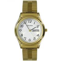 sekonda mens gold plated watch 3924