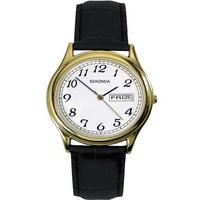 sekonda mens strap watch 3925