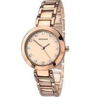 Sekonda Ladies Gold Dial Steel Bracelet Watch 2066