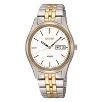 seiko mens solar bracelet watch sne032p1