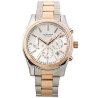 Sekonda Mens Two Tone Chronograph Watch 3486