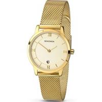 Sekonda Ladies Gold Mesh Watch 2103