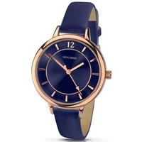 sekonda ladies editions blue strap watch 2136