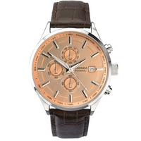 Sekonda Mens Brown Strap Watch 1105