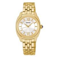 seiko ladies gold plated watch srz428p1