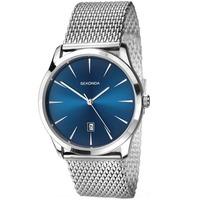 sekonda mens blue dial watch 1065