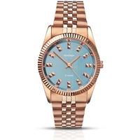 Sekonda Ladies Gold Plated Bracelet with Blue Dial Watch 2090