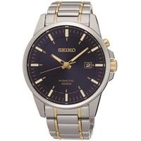 seiko mens two tone kinetic watch ska737p1