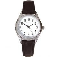 Sekonda Ladies White Dial Strap Watch 4491