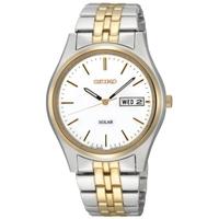 Seiko Mens Solar Bracelet Watch SNE032P1