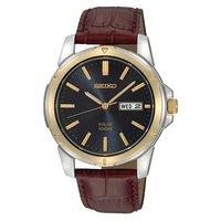 Seiko Gents Solar Gold Plated 39mm Watch