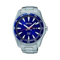 Seiko Gents Solar Blue Dial Watch