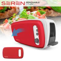 Seren Toaster Cover Tray - Crimson Red