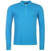 Sergio Tacchini Long Sleeve Polo Shirt Mens