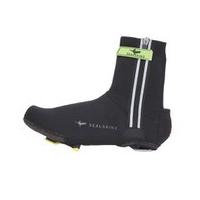 SealSkinz Halo Overshoes - Black/Red - S