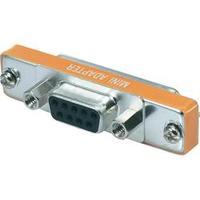 Series Adapter [1x D-SUB socket 9-pin - 1x D-SUB socket 25-pin] 0 m Orange Digitus