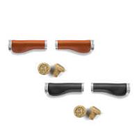 Sella Italia Epica Leather Handlebar Grips - Honey