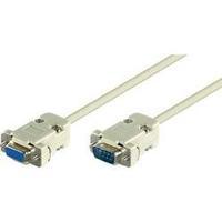 series extension cable 1x d sub plug 9 pin 1x d sub socket 9 pin 2 m w ...