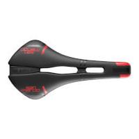 Selle San Marco Mantra Racing Saddle - Black/Red - Wide