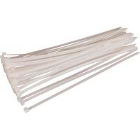 sealey ct35076p50w cable ties 350 x 76mm white pack of 50