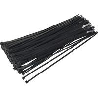 sealey ct30048p100 cable ties 300 x 48mm black pack of 100