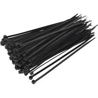 sealey ct15036p100 cable ties 150 x 36mm black pack of 100