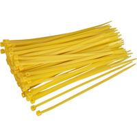 sealey ct20048p100y cable ties 200 x 48mm yellow pack of 100