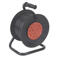 Sealey BCR253T Cable Reel 25mtr 3 Core 230V Thermal Trip