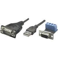 Series, USB 1.1 Cable [1x RS485 plug - 1x USB 2.0 connector A] 0.80 m Black Manhattan