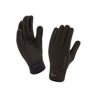 Sealskinz - Womens Sea Leopard Gloves Black L