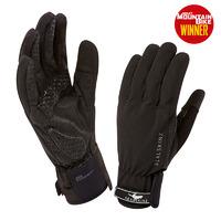 sealskinz all weather cycle gloves blackcharcoal medium