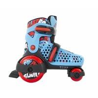 sfr stomper boys adjustable roller skates blue