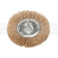 SFB100 Flat Wire Brush 100mm with 6mm Shaft