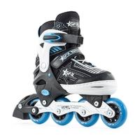 sfr kids inline skates pulsar adjustable blue