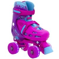 SFR Lightning Hurricane Light Up Quad Roller Skates - Pink